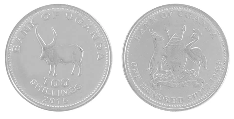 Uganda 100 Shillings, 2015, KM #67a, Mint X 10 PCS Cover