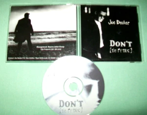 Joe Decker ** PROMO CD ** Don't - The Remix - Bild 1 von 1