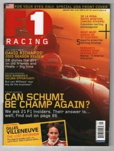 F1 Racing Mag Michael Schumacher January 2006 082820nonr - Foto 1 di 1
