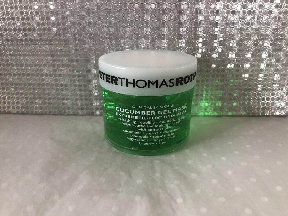 Peter Thomas Roth Cucumber Gel Mask Extreme De-Tox 50ml Travel Size New - Image 1 of 1