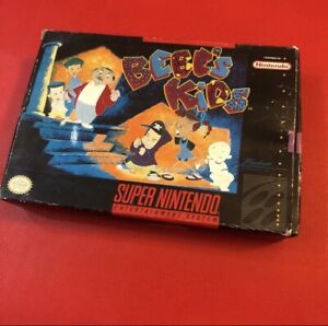 Boîte complète Bebe's Kids (SNES) Super Nintendo CIB - RARE