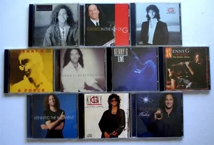 Kenny G LOT 10 CDs Breathless, Classics in the Key of G, Live, Greatest Hits ... - Picture 1 of 3