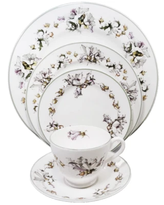 SUMMERFIELD Y8103 by Spode 5 Piece Place Setting NEW NEVER USED made England - Image 1 of 4