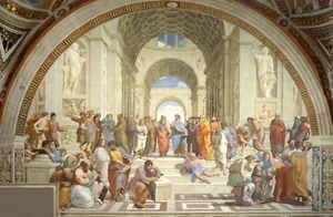 School of Athens- Rafael 24x36 inch rolled wall poster - Picture 1 of 1