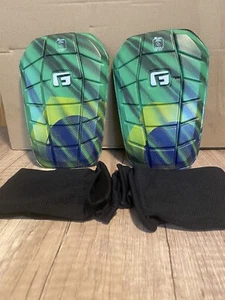 Espinilleras de fútbol G-Form Pro S Blade GRANDES verdes/negras 5'8"-6'3" - Imagen 1 de 1