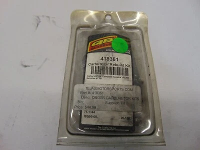 S118T2 418361 QuadBoss Yamaha 1987-2009 Banshee New Carb Repair Kit - Image 1 of 2