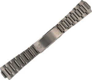 Vintage JB Champion Herren Armbanduhr Band Edelstahl Omega Deployment ohne Enden - Bild 1 von 4
