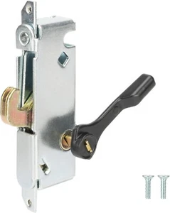Replacement Mortise Lock 45° and Black Latch Lever for Patio Door Handle Set Mor - Picture 1 of 6