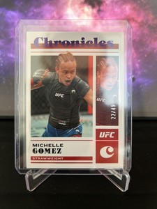 2023 Panini UFC Chronicles Michele Gomez Purple /49 🔥