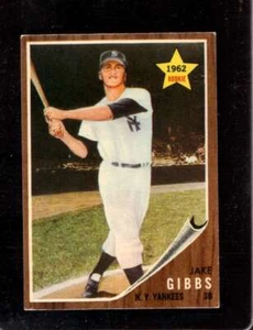1962 TOPPS #281 JAKE GIBBS EXMT (RC) YANKEES *X114212 - Picture 1 of 2