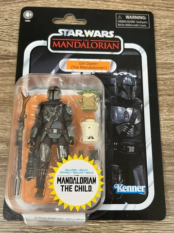 STAR WARS VINTAGE COLLECTION Mandalorian DIN DJARIN/THE CHILD 3.75" Figure VC177 Cover