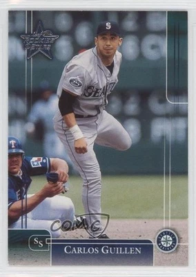 2002 Leaf Rookies & Stars Sample Silver Carlos Guillen #87 - Image 1 of 2