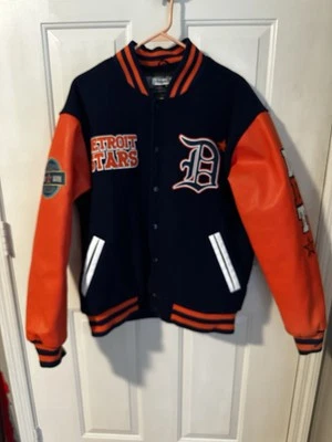  1919 Detroit Stars Baseball Negro League Varsity Jacket Headgear Classics Mens - Image 1 of 4