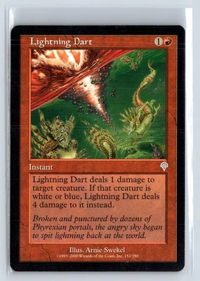 (3x) LIGHTNING DART – MTG Magic the Gathering Card – Invasion – Uncommon - Image 1 of 4