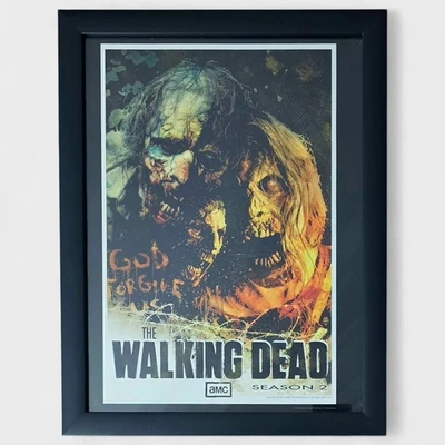 THE WALKING DEAD - 12x16" Glass Framed HQ Print (2013 AMC Poster Collection) #03 - Image 1 of 4