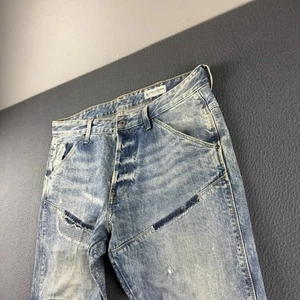 Pantalones de mezclilla G Star para hombre 36x29* azul 5620 3D ajustados cónicos ligeros patinador desgastados - Imagen 1 de 18