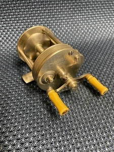 Vintage James Heddon's Sons Dowagiac 3-35 Direct Drive Rolle alte Angelrolle USA - Bild 1 von 4