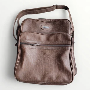 The Flying Dutchman Tasche | Vintage Schultertasche / Herrentasche in braun - Bild 1 von 5