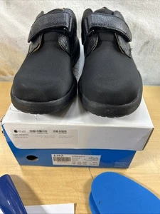 Dr. Comfort Men's Black Brian Diabetic Casual Shoes 6410 Size 8 Medium (6162) - Picture 1 of 9