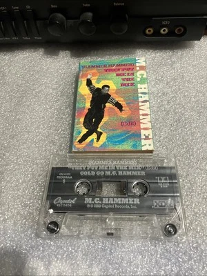 M.C. Hammer ‎– (Hammer Hammer) "They Put Me In The Mix" (Edit) CASSETTE - Image 1 of 4