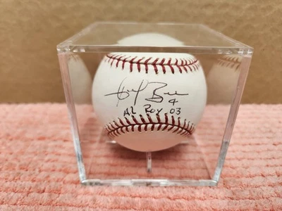 De Colección Angel Berroa Béisbol AUTOGRAFIADO con "AL ROY 03" ROMLB "DiMag" ESTADO Foto 1 de 2