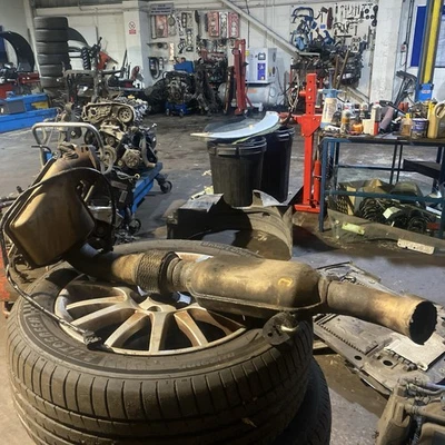 Saab 9-3 2001-2002 Og B305/b205r Catalytic Converter Dual Cat Down Pipe - Image 1 of 4