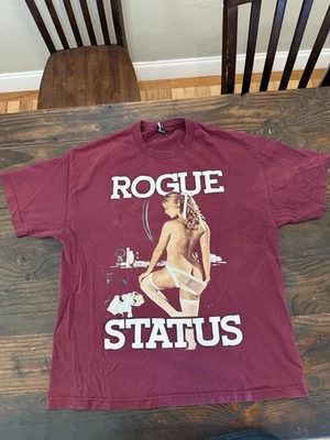 Мужская футболка Rogue Status бордовое белье размер XL - Изображение 1 из 4