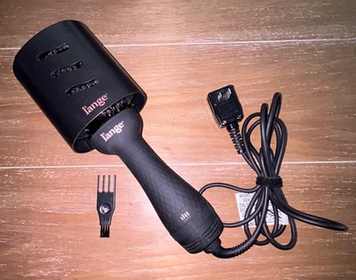 LANGE Le Volume 2-in-1 Brush Dryer 75mm with Cover & Cleaning Tool - BLACK - Image 1 of 4