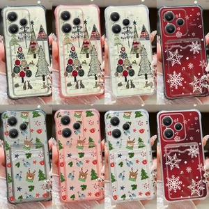 Christmas Case For Xiaomi Redmi Note 14 13 12 11 Pro 14T 13T Shockproof Cover - Picture 1 of 20