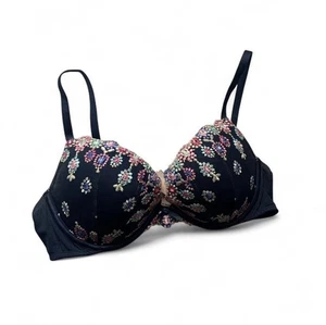 Victoria’s Secret Dream Angels Push Up Bra Embroidered Size 36 C - Picture 1 of 4