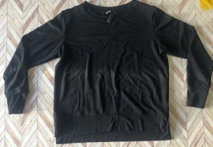 Mondetta Damen Pullover Performance+Luxus Schwarz Rundhals. Super Soft. Größe Sm - Bild 1 von 6