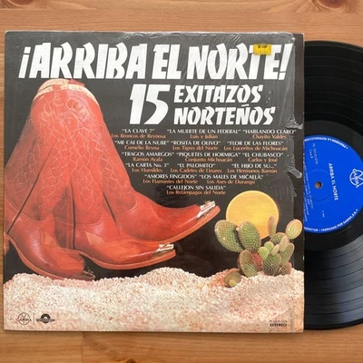 ¡ARRIBA EL NORTE! 15 EXITAZOS NORTEÑOS LP 1982 EX+ MEXICO broncos tigres cadetes - Image 1 of 2