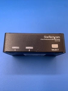 StarTech 2 Port KVM video Switch SV231USB DP2VGA2 Replacement Box ONLY - Picture 1 of 4