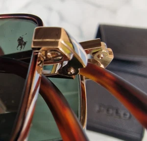 Polo Ralph Lauren ' Polo 761/S Folding Sunglasses ' Unisex Pocket Case Italy *** - Picture 1 of 15