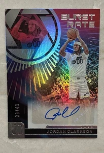 2024-25 Panini Photogenic - Burst Rate Signatures Jordan Clarkson /49 Auto - Picture 1 of 2