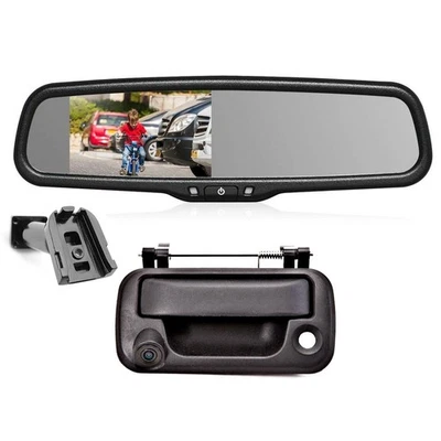 Backup camera & rear view monitor 4.3" for Ford F150 2005-14, F250 F350 2008-16 - Image 1 of 4