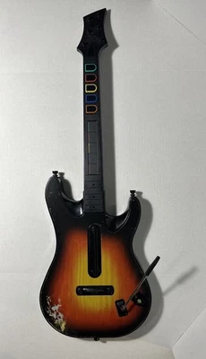 RedOctane Xbox 360 Guitar Hero Wireless Controller Sunburst 95457.805 *WORKS* - Image 1 of 4