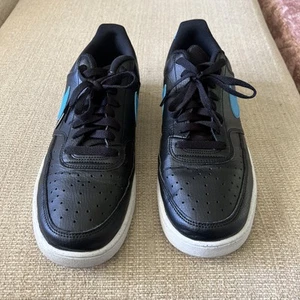 *NEW* MEN Nike Court Vision LO NN  Black/Laser Blue (DH2987 005) US 11.5 - Picture 1 of 6