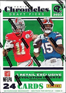 2023 Panini Chronicles Draft Picks Football Blaster Box 24 Cards