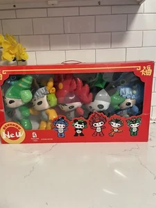 Offizielle Olympische Spiele Peking 2008 Plüschpuppe Set mit 5 Maskottchen - Originalverpackt - 12 Zoll - Bild 1 von 7
