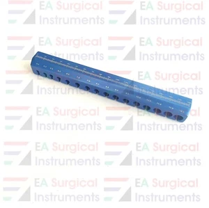 Graft Sizing Block With 4.5-12mm Holes Orthopedic Instruments - Picture 1 of 4