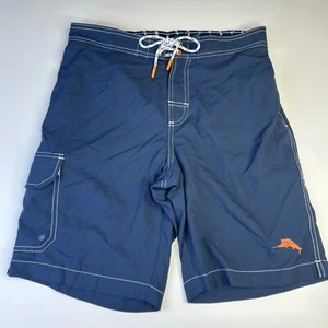 Bañador Tommy Bahama Baja Harbor Ocean Deep ST924686 para hombre pequeño nuevo con etiquetas - Imagen 1 de 10