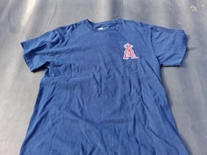 Nike Anaheim Angels Mike Trout #27 Navy Blue T-Shirt Large MLB - Bild 1 von 4