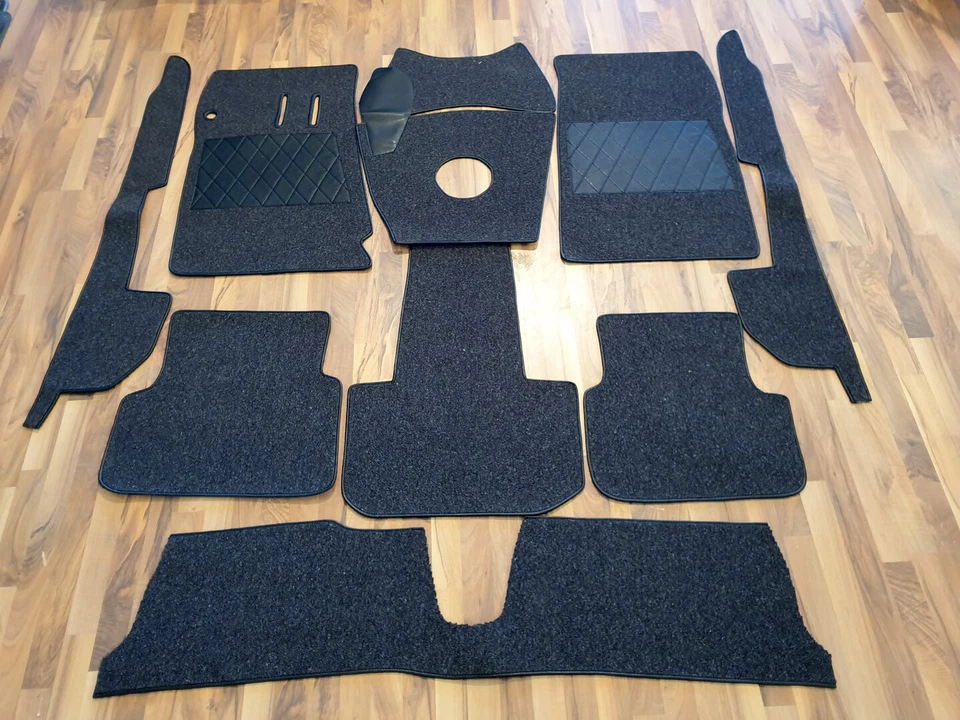 Juego/Kit Alfombras Terciopelo Negro para Alfa Romeo 2600 Sprint (Coupe) Foto 1 de 1