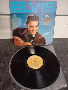 ELVIS PRESLEY VINYL : 17 NUMBER 1 HITS J&B RECORDS JB-328 - 1988 17 TKS M/I AUS - Picture 1 of 8
