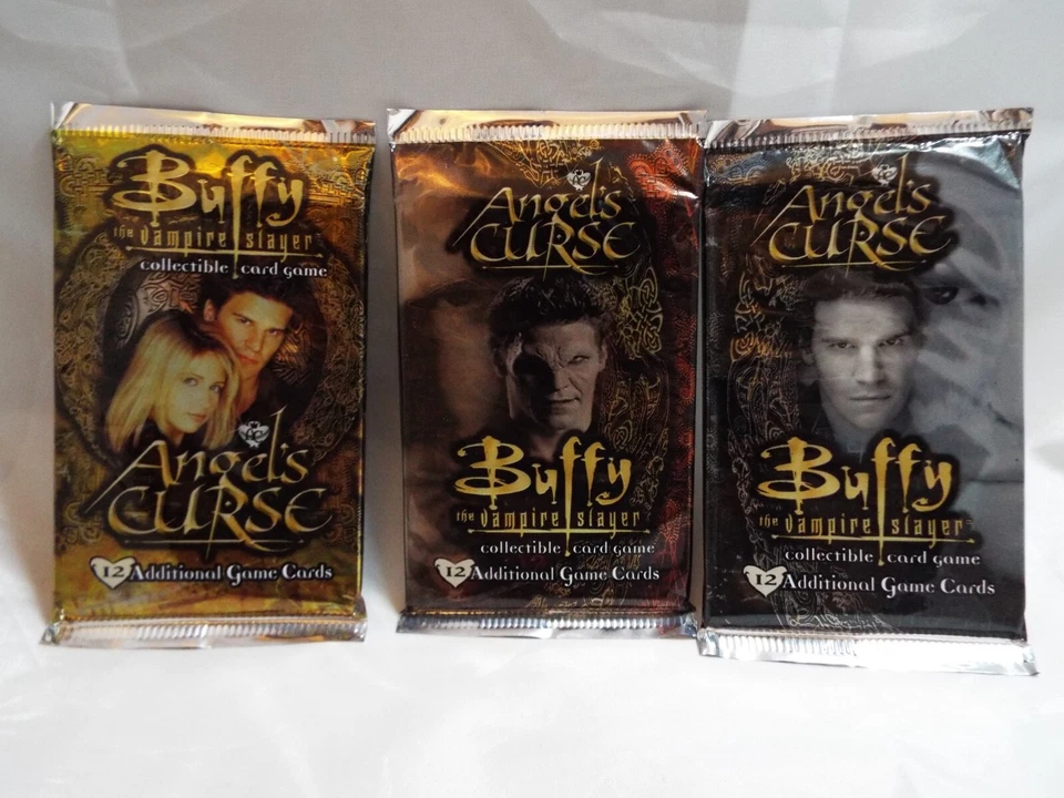 BUFFY THE VAMPIRE SLAYER CCG ANGEL'S CURSE 1 SEALED BOOSTER PACK (unlimited) - Image 1 of 1