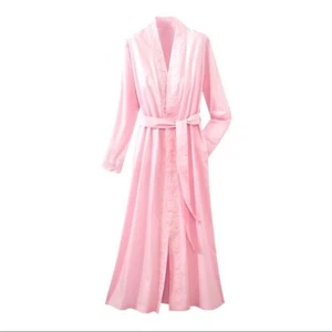 National Femme Embroidered Wrap Robe - Picture 1 of 12
