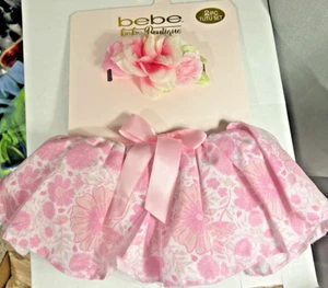 bebe baby• Infant, 2Pc. Tutu w/ Headband• Photo Outfit• New! - Picture 1 of 6