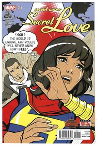 NM/MT SECRET WARS SECRET LOVE #1 FIRST PRINT KAMALA KHAN VARIANT - UNCIRCULATED - Picture 1 of 2