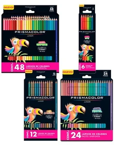 Prismacolor Junior Colored Pencils Set, Brilliant Soft Colors, 90 count, 4.0mm - Picture 1 of 13
